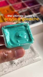 192K views · 9.2K reactions | THE ULTIMATE GUIDE TO ACRYLIC & GOUACHE...