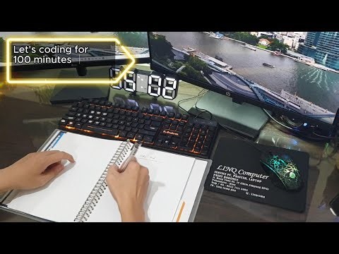 100-Minute Coding Session with Me | Stay Focused & Productive!