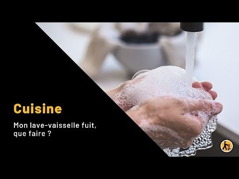 Mon lave-vaisselle fuit, que faire ?