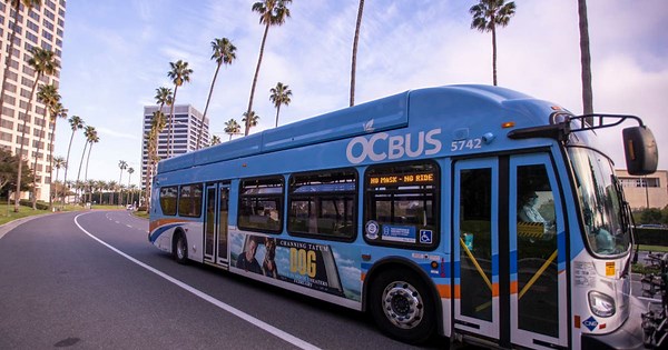 OC bus maintenance workers take to streets to strike, bus service impacted