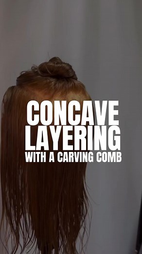 Concave layering with the DSNYC Carving Comb! This technique will give more movement within a haircut, but still gives the illusion of long layers. The disconnected sections fall around the parietal ridge to create this illusion! Technique and video done by DSNYC Lead Educator @hairendipity_rachelle #dsnyc #donaldscottnyc #donaldscott #razorart #razorartistry #razortools #hair #hairart #hairtools #hairstylist #haircut #hairtutorial #haireducation #hairtransformation #hairideas #barber #barberlif