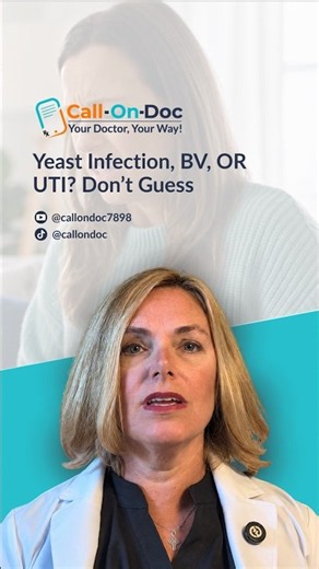 UTI versus yeast infection symptom overlap