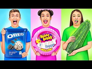 Manger UNE SEULE Couleur Pendant 24 heures | Olala