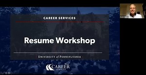Resume Workshop (Fall 2020)