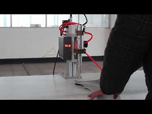 Ultrasonic fabric welding machine