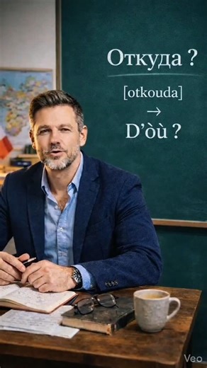 La question « d’où » en russe quand quelqu’un arrive