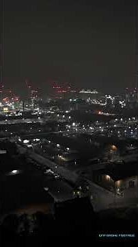 EFP Drone Footage of Bootle and Seaforth Docks at Night