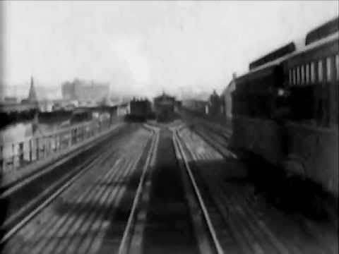 Steam Trains on the New York City 104th St Elevated Railway - 1899 - CharlieDeanArchives