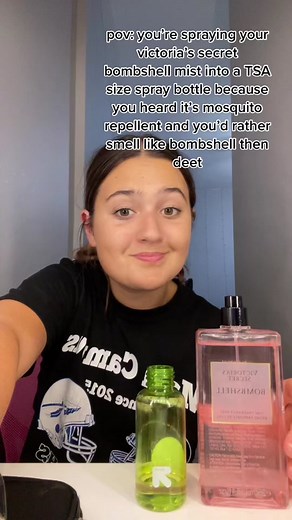 literally why wont the lid come off so i can just pour it in? #victoriassecret #bombshell #travel #tsa #perfume