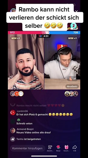 #viral #foryou #fyp #nino haha rambo schickt sich selber