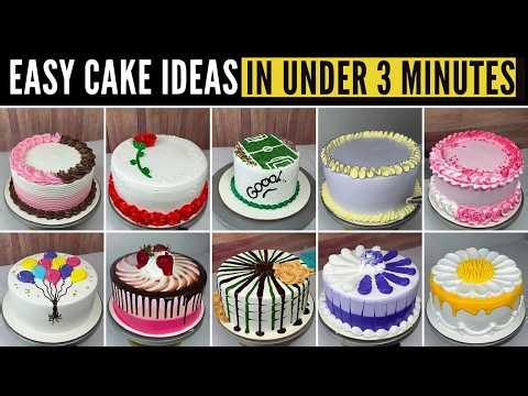 Easy Cake Ideas You Can Make in Under 3 Minutes #cake #cakedesign #caketraining