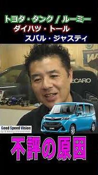 Reasons for the negative reception (Toyota Tank/Roomy, Daihatsu Thor, Subaru Justy): The result o...
