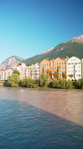 One of Innsbruck's most iconic views, the famous Mariahilf ‘Colourful Houses’ are a total vibe on a sunny summer afternoon 🤩🫶 #myInnsbruck | Innsbruck - Tyrol (Austria)