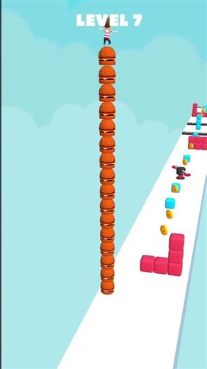 Cube Stack Level 7 #shorts