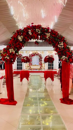 Beautiful barat setup ❤️ #barat #decoration #viralreels #trendingreels | H&H Photography & Films