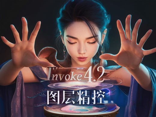 Invoke 4.2 震撼发布：革命性的区域图层引导工具来袭【附安装教程】