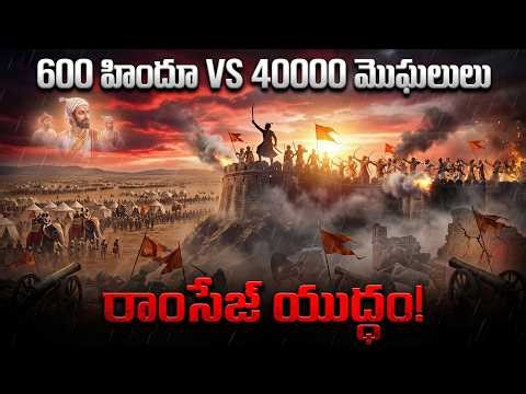 600 హిందువులు 40,000 మొఘల్ సైన్యాన్ని ఎలా గడగడలాడించారు? 🚩 The Unbelievable Battle of Ramsej