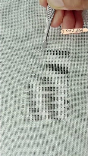 Drawing Threads for Design #embroidery #tarkashi #drawnthread