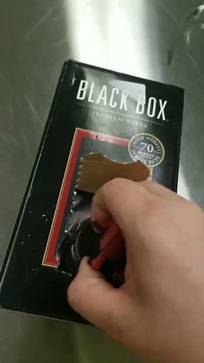 how to open boxed wine