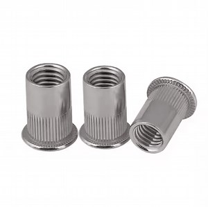 [Hot Item] Aluminium Zinc Plated Pop Rivet Nut Nutsert Knurled