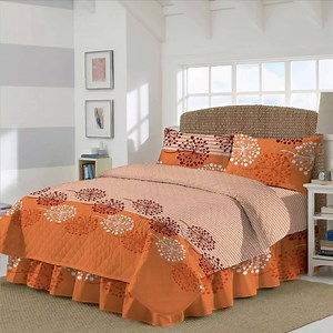 3.5K views · 108 reactions | NEW ARRIVAL | 3 PCs SET Sleep more soundly when you go to bed at night with one of our affordable bedspreads. Shop Now: goo.gl/3HcjEP | Apricot | Facebook