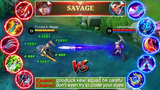 132K views · 9.4K reactions | Yuzuke Meets Famous TikToker Global 1 Gusion | He Totally Destroyed KEWL Squad in 5 Minutes?!  #Yuzuke #MLBB #Alucard | Yuzuke | Facebook