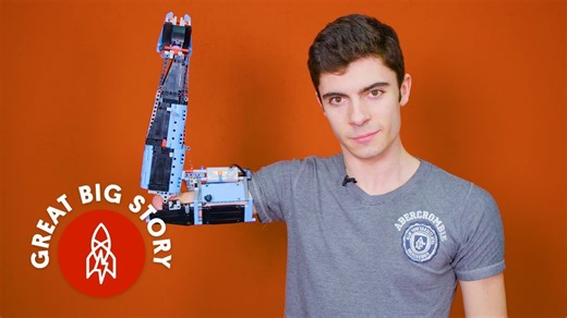 Lego prosthetic arm