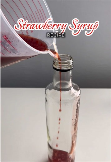 Homemade Strawberry Syrup Recipe You’ll Love