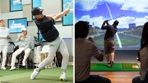 In this simulator golf league, everyday players are competing for $150,000