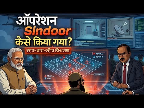 Operation Sindoor: India Ne Kaise Diya Secret Jawab? | 2D animation