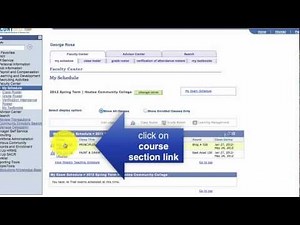 CUNYfirst Basics: Course Information (Faculty Center)