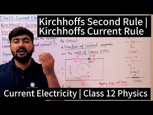 Kirchhoff’s Second Rule | Kirchhoff’s Voltage Law | Current Electricity | Class 12 Physics