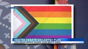 Two GOP lawmakers get in heated online debate over LGBTQ  flag at Ewa middle school