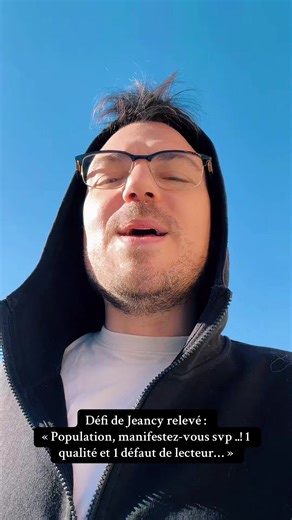 Challenge proposé par @JeancyMecrire ✍🏾📚 avec sa manière de dire. C’est très difficile de parodier quelqu’un. 🤣 1 qualité et 1 défaut de lecteur. 🔥 Mais je ne peux pas faire cette vidéo sans remercier mes 3 derniers abonnés ! #clubdelecture #livre #lecture #challenge #booktokfr