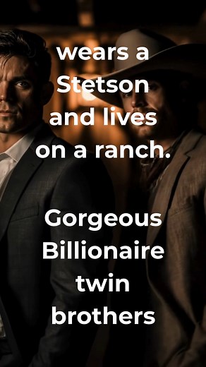 Be honest… would you walk away if two cowboy billionaires tipped their Stetsons at you and called you darlin’? | Sierra Cartwright
