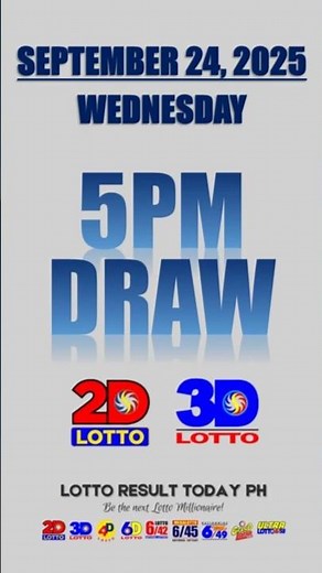 EZ2 SWERTRES SUMMARY SEPTEMBER 24 2025 | 5PM DRAW HIGHLIGHTS #shorts