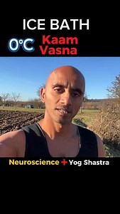 0°C Break Kaam Vasna Cycle Neuroscience Backs up the Cold Exposure therapy for having a better mental control when monitored properly. - Take a walk in cold - Take a Cold Shower - Wash Hands With Cold Water Follow @pratiush611 For more #icebath #yoga #winterarc | Pratiush Sharma