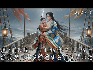 【日本史 】【壇ノ浦の戦い】平家滅亡は“皇舟”から始まる【保存版】