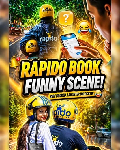 Rapido Ride Gone Wrong 😂 Funny Scene | You Won’t Stop Laughing!