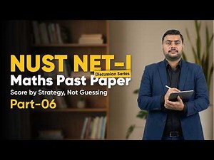 NUST NET-1 2026 Maths | Past Paper MCQs Discussion Part-6 | Smart Solving Tricks | KIPS Virtual