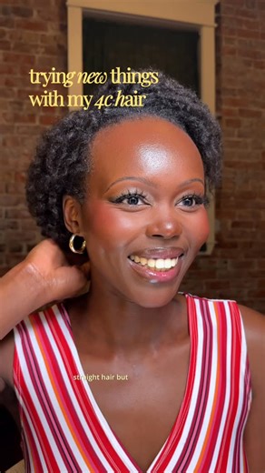 Yar ♡ on Instagram: "curly hair grwm 🥰 oh how I love love loveee short hairstyles 😭🪽✨ #4chair #naturalhair #curlyhair #coilyhair #grwm"