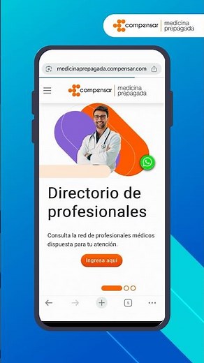 Conoce el sitio web de Medicina Prepagada | Compensar