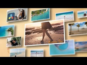Create 3D Image Slideshows in DaVinci Resolve - FREE Template and Fusion Tutorial