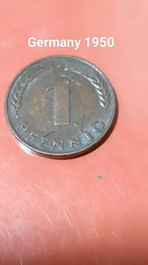 #fbreels Germany 1950 1 pfennig coin | Ana's Secret