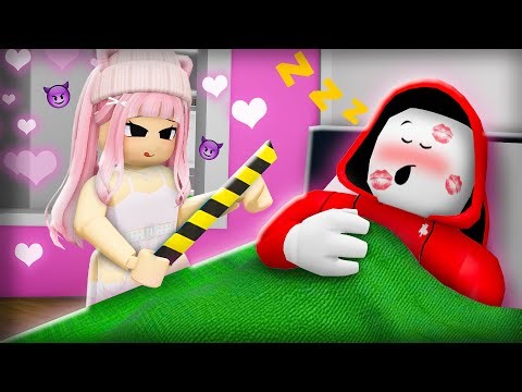CRAZY NEIGHBOR GIRL is OBSESSED with JJ?! 💖 - Maizen Roblox