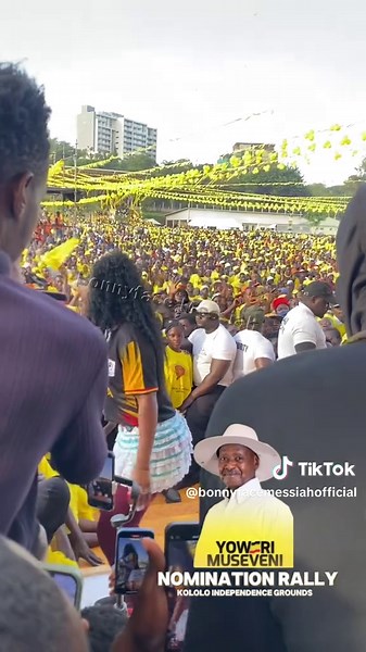 Alien Skin's Live Performance at Museveni's Rally