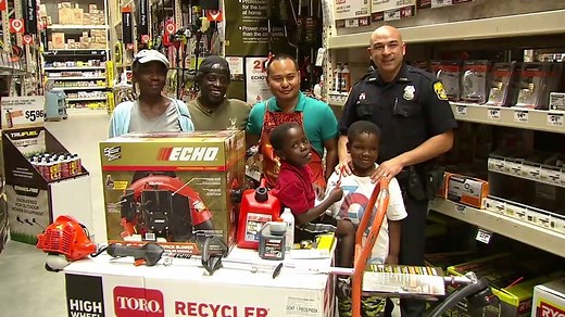 It all started with a routine park check, where Tampa police officer Justin Lee found a man, his wife, and three grandchildren homeless. He put them up in a hotel with his own money, and because of that, the family found a new beginning. STORY: http://www.fox13news.com/news/local-news/216506276-story | FOX 13 News - Tampa Bay