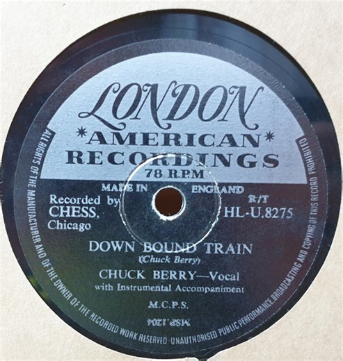Chuck Berry - The Downbound Train / No Money Down