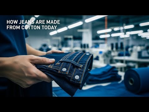 How Jeans Are Made from Cotton Today: Inside the Modern Factory