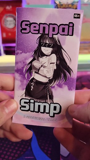 Senpai Packs.. Filled with all kinds of Waifu hits. Great way to get into the hobby!!! #fyp #kawaii #pokemoncards #anime #pokemon #tcg #otaku #demonslayer #tiktokshopblackfriday